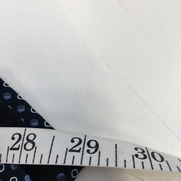 Giorgio Armani Blue Silk Necktie - Picture 8 of 9